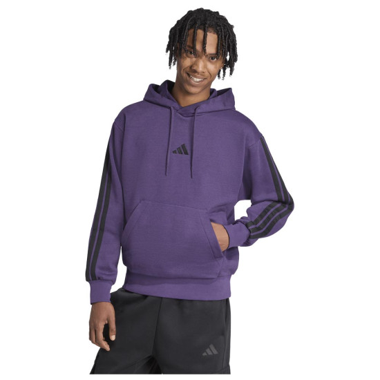 Adidas Ανδρικό φούτερ Essentials 3-Stripes Fleece Hoodie Adidas Ανδρικό φούτερ Essentials 3-Stripes Fleece Hoodie